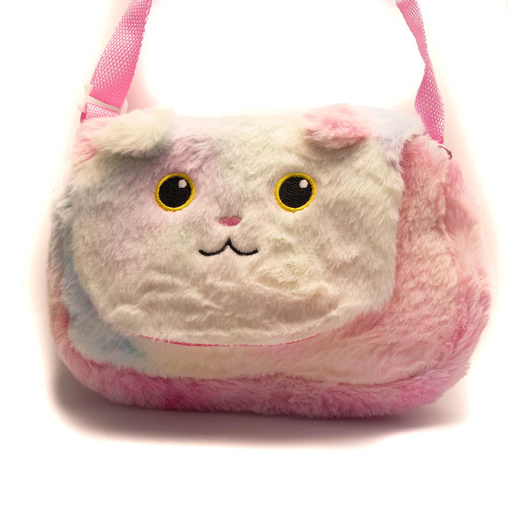 300072	Bolsa gato peluche