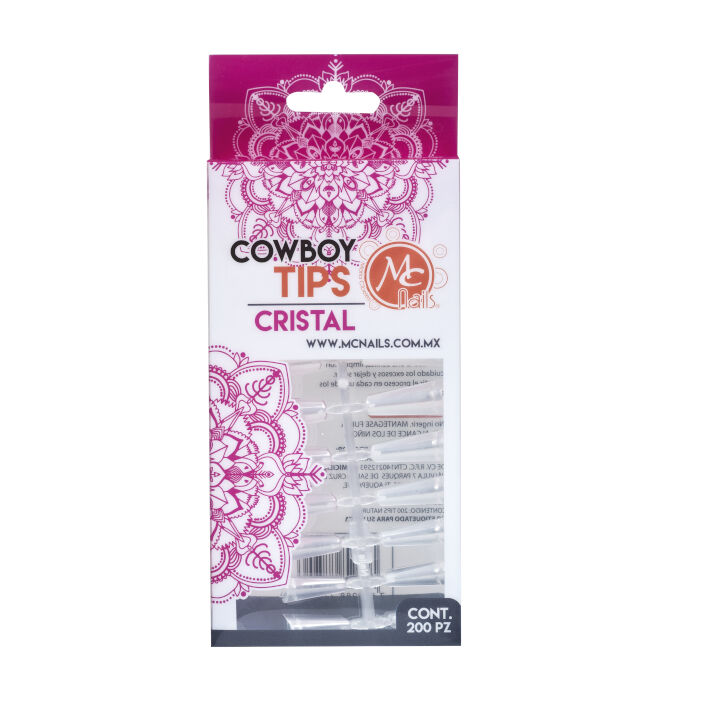 775906 MC Tips Cowboy 200 pz Transparente