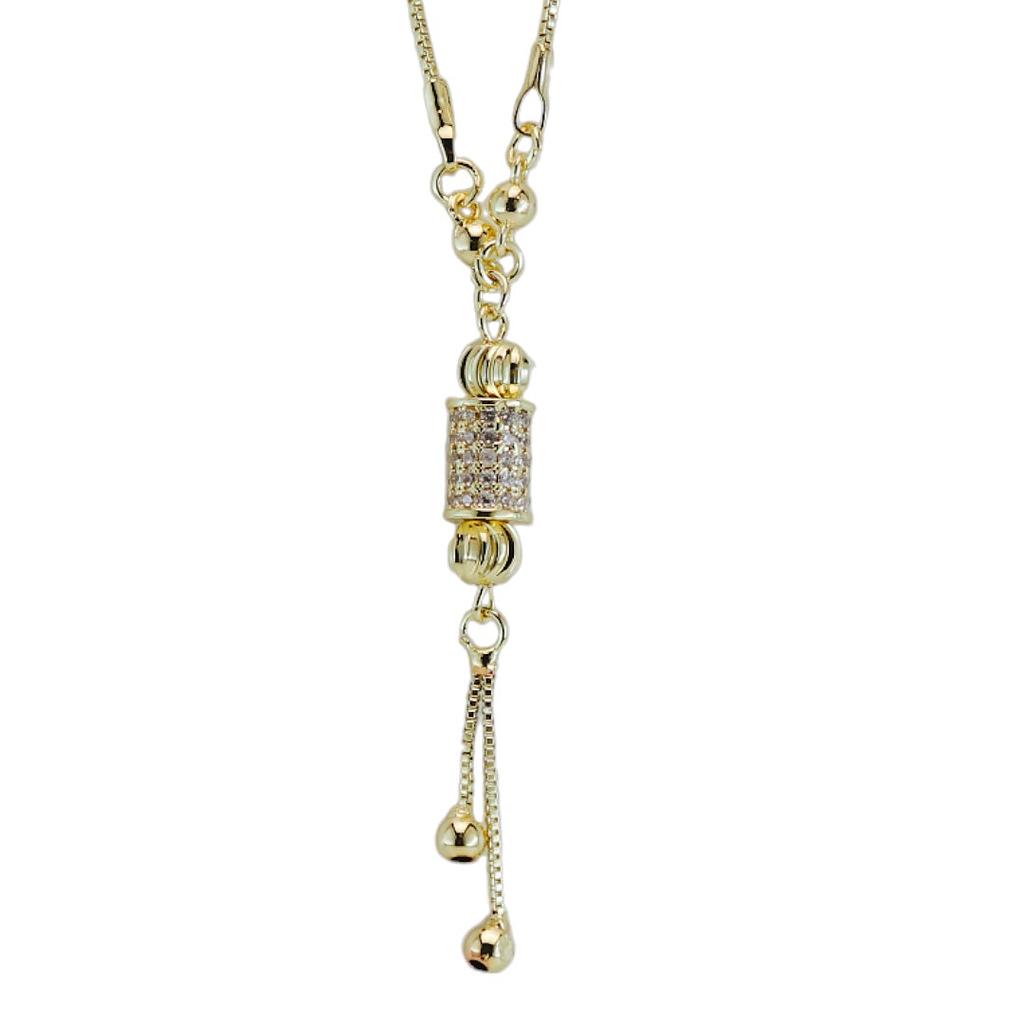 COL24430 Collar Largo Acero